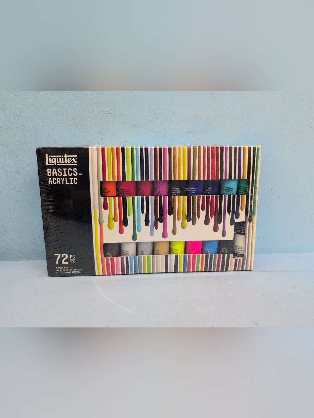 Liquitex Basics Acrylics Assorted Colors Set Of 72 Pc 22ml Tubes